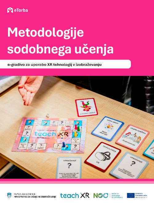 Naslovnica za e-gradivo Metodologije sodobnega učenja