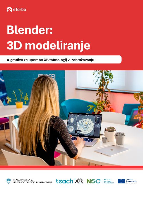 Naslovnica za e-gradivo Blender: 3D modeliranje