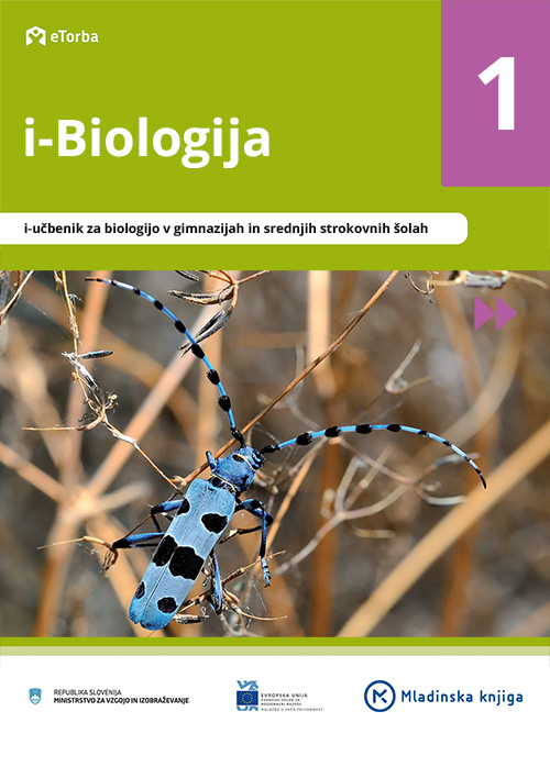 Naslovnica za e-gradivo i-Biologija 1