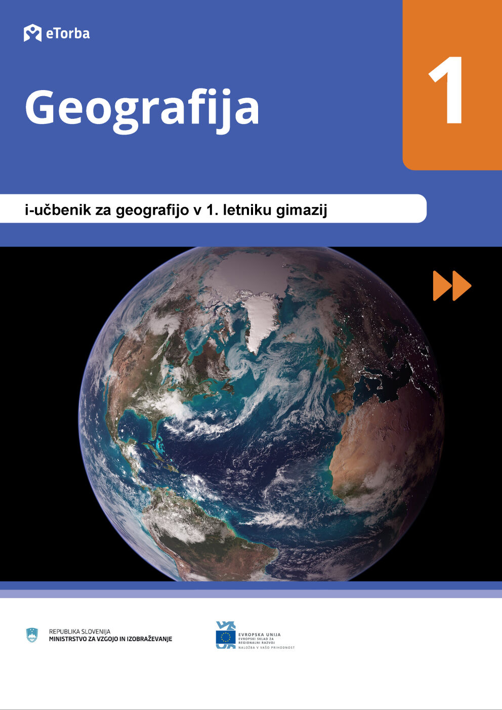 Naslovnica za e-gradivo GEOGRAFIJA 1